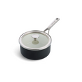 Steel Core Enamel Saucepan 16cm, Matte Black