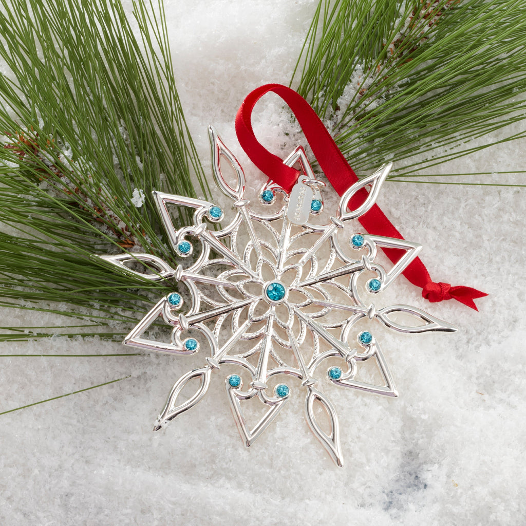 2025 Snow Majesty Silverplate Ornament