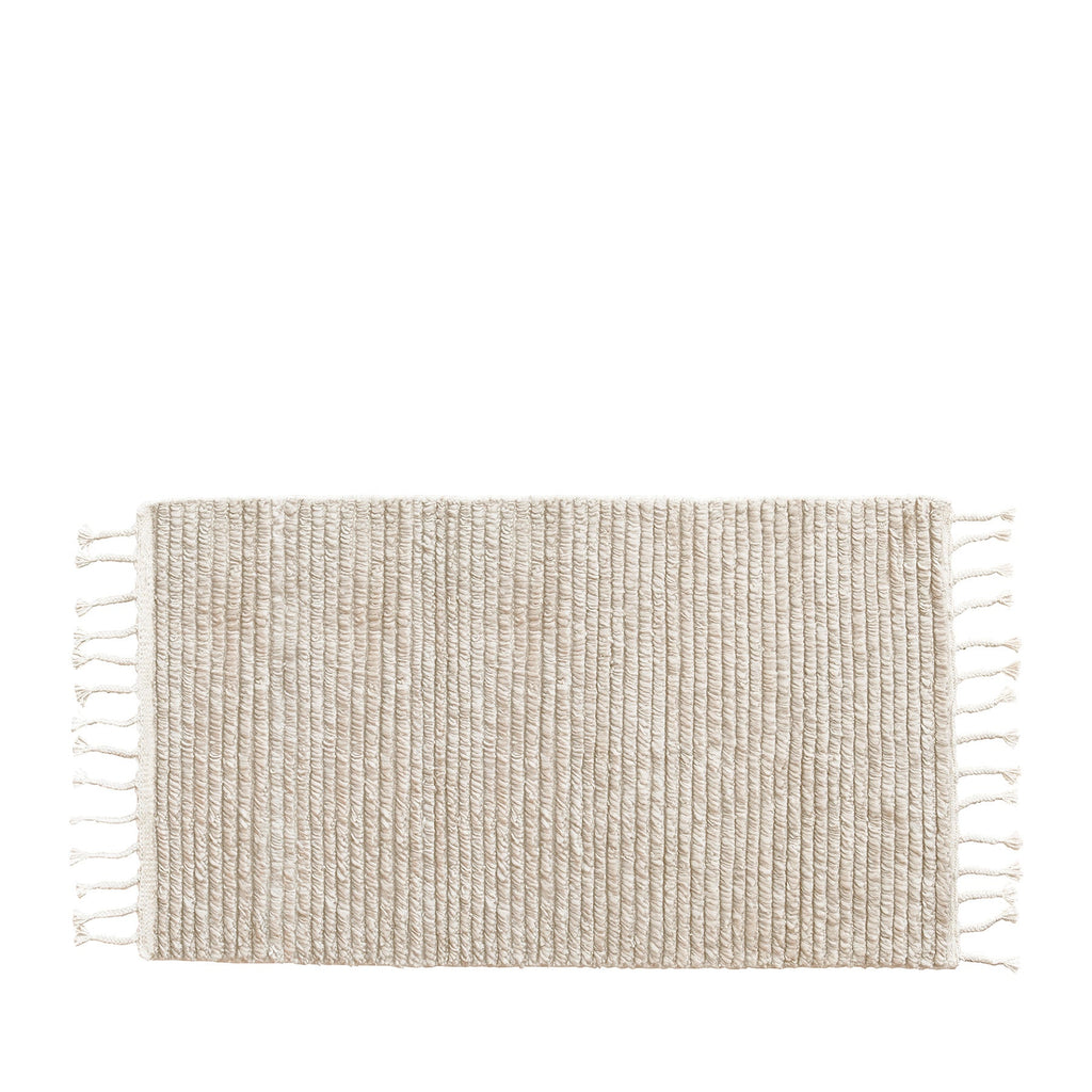 Malawi Rug in Oatmeal 31 W x 55 L