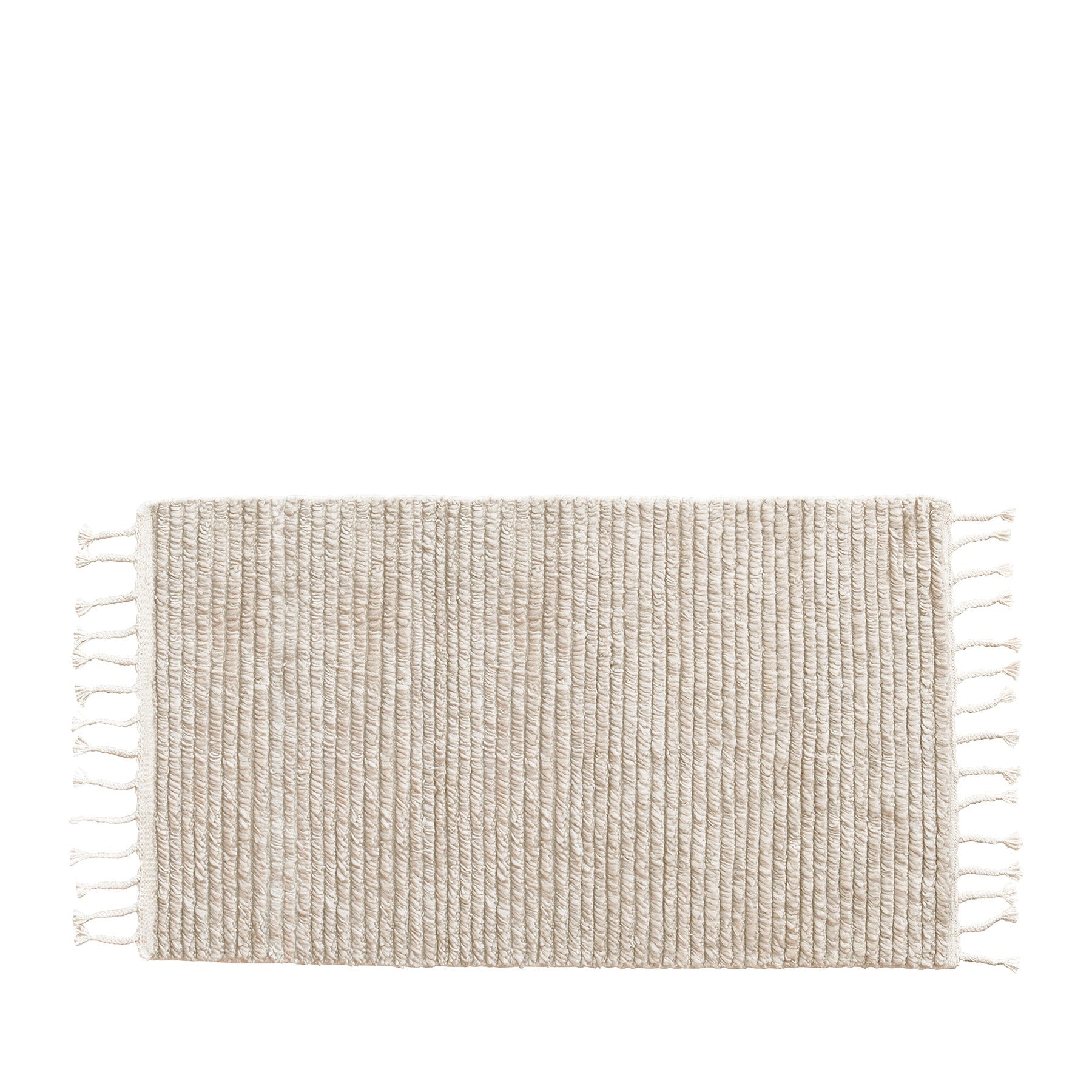 Malawi Rug in Oatmeal 31 W x 55 L