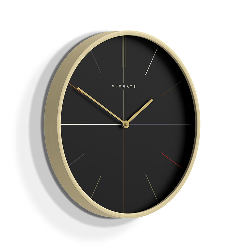 Mr Clark Hockey Clock D40.5cm, Pale Wood
