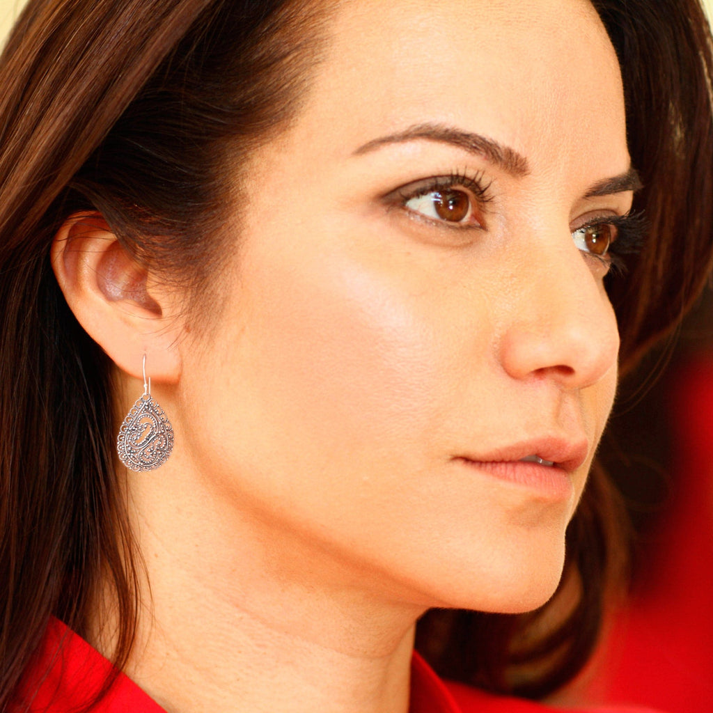 Fair Trade Sterling Silver Earrings - Divine Femininity